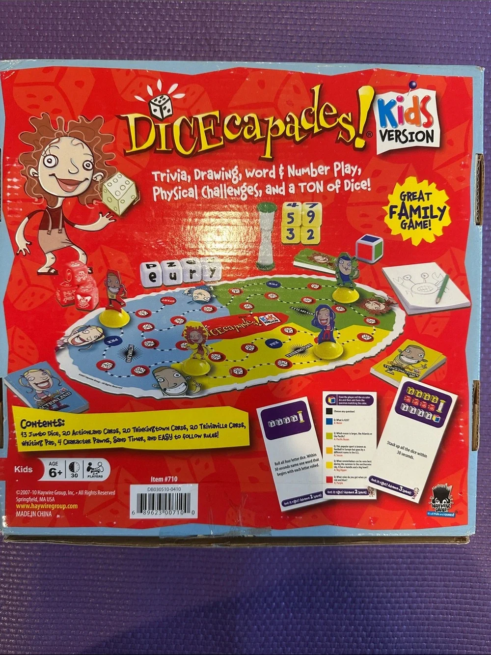 Kids Version Board Game - Red